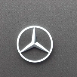 mercedes brand logo futuristic robot