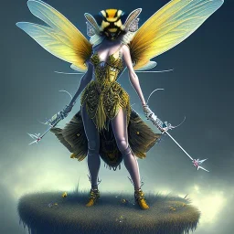 bumblebee fairy warrior