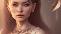 beautyfull asiatic woman, art by kiera malone photography, concept art modern photorealistic, in the style of , Artstation, sunlight, Unreal Engine sharp fine details trending on artstation reflections 4k ultra realistic post-processing