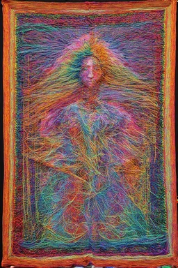 a thread in the emotional tapestry; Art Informel