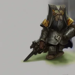 dnd, dwarf, priest, heavy armour, portrait, only face, close up