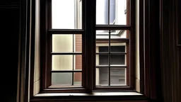 Somebody can come behind the window