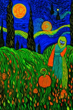 Halloween Van Gogh