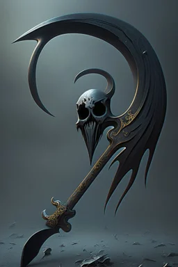 black big scythe