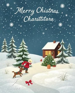 christmas greeting card