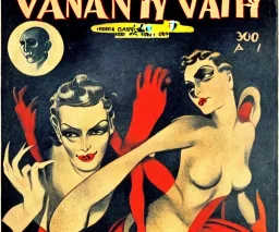 Front Cover of Vanity Fear. Art by "Eduardo García Benito" Benito. 30s of the twentieth century.