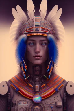 portrait full human body, Americans natives,feathers, meditation, universe, fractal, realistic, 8k, high quality, extreme detail, symmetrical,