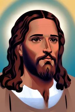 portrait of Jesus