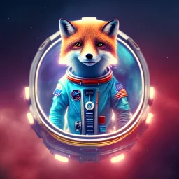 cute astronaut fox floating in galaxy, wes anderson pfotografer, 48 fps, cinematic, movie, high quality, photorealistic, complementary colors, 8k resolution trending on Artstation Unreal Engine 5