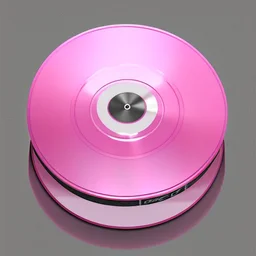 Pink CD-R design