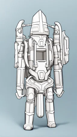 jetpack parts stylized