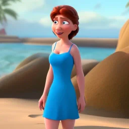 Lois Griffin at the Beach