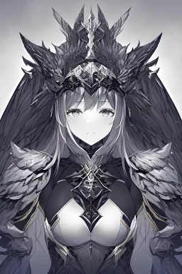 Valkyrie with a Black color Armor
