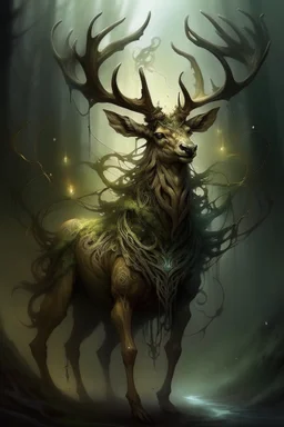 Eldritch deer god, Horrifying lore accurate Eldenring