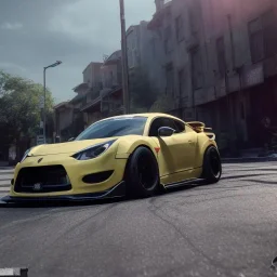 photo of a ultra realistic modified sport car,new wraps, cutaways,freshest street art, rims, sunny, springs, cinematic lighting, studio lighting, 4k, hyper realistic, focused, landscape, extreme details, unreal engine 5, cinematic, masterpiece