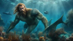 hyperrealistic 4k, seas from the movie aquaman, a lot of plots, and creature, sea animal, underwater