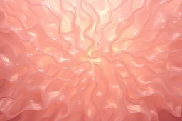 Mesmerizing abstract visual, mass of flowing translucent shapes, centered, soft aesthetic, negative space.