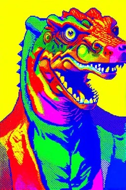 pop art pixels 1000 images warhol style x trex