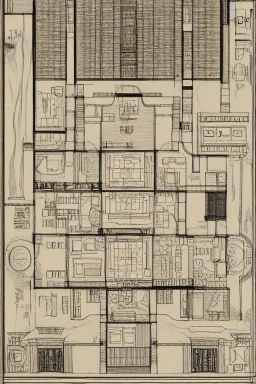 Sistine Chapel floor plan illustration, beautiful, full-color, floor plan design drawing, AutoCAD floor plan, architectural digest, floor plan, Frank Lloyd wright, Michaelangelo illustration