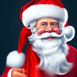 Santa Clause, portrait, detailed, 8k resolution, warm light