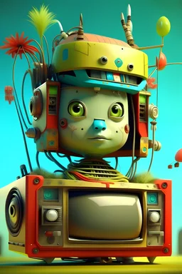 Retro futuristic tribal japanese warriot, art by Natoro hattori and Enki Bilal, art by john lasseter and Anato Finnstark, retro, surreal, Science fiction, ((((goro fujita)))) digital art retroism Cinema 4D Octane Render dystopian retrofuturism sci-f