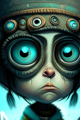 big eyes psychonauts little person bandit chief glacial