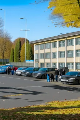 School shooting in side school