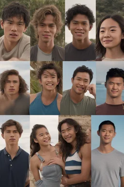 Netflix's Outer Banks cast but they're all Filipino