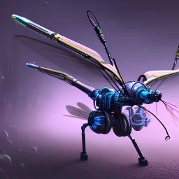 Cyberpunk robotic mosquito