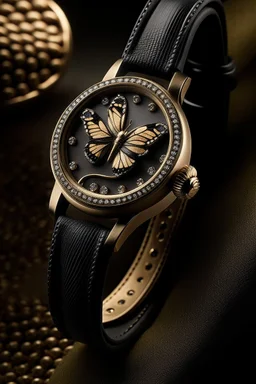 Envision a Monarch watch draped against a luxurious, deep velvet background, accentuating its regal presence. Captivate the essence of royal sophistication.