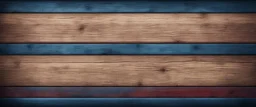 Hyper Realistic navy-blue & maroon multicolor grungy rustic wooden plank texture with vignette effect