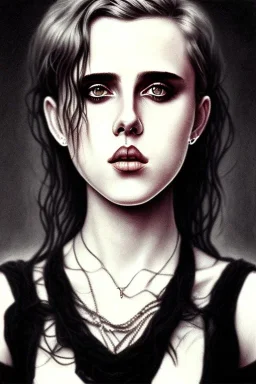 Danish Singer MØ face, Style John Kenn Mortensen,