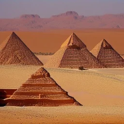 desert pyramids