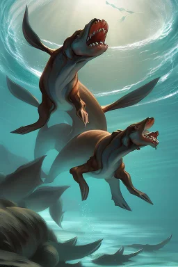 Aquatic Cerberus