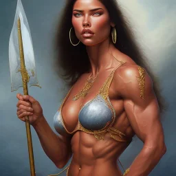 adrianna lima dnd bodybuilder by gerald brom whelan