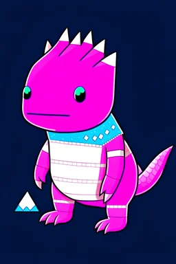 Axolotl in a Minecraft Dimond onesie