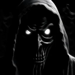 horror, demon, specter, ghost, gas, dark, eyes