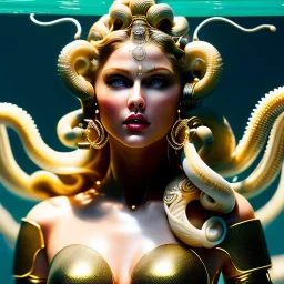 Render Complete: Portrait of cyborg medusa, close-up, carved in marble,,beautiful full woman, frolicking in water, gorgeous blonde woman, beach, detailed eyes, gorgeous face, coy smile, symmetrical, Taylor Swift, smooth, sharp focus, cinematic composition, ultra realistic, photoshoot, cinematic lighting, hdr, photorealistic Steps: 60, Sampler: k_heun, CFG scale: 7.5, Seed: 4018578030; Stats: Took 200.9s total (22.32s per image) Peak memory usage: 8181 MiB / 8192 MiB / 99.861%