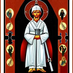 Orthodox icon Yoda jedi master