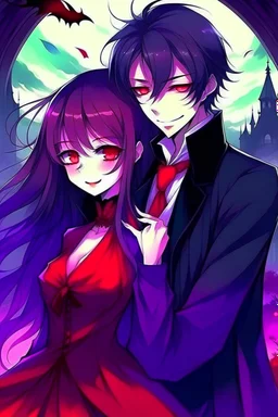 anime couple of vampire