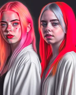 Composition billie eilish with elle fanning