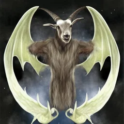 goat with dragon wings