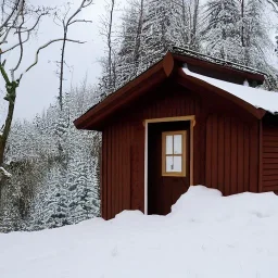 Cozy winterhouse