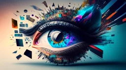 An eye-catching image that creatively represents digital marketing, combining digital assets with professionalism, making it the perfect fit for the article.