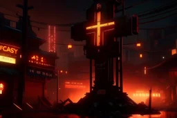 4k full details full lights firestarter sign of the cross radio cyberpunk