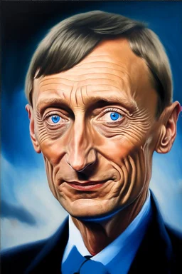 Make me a oil portrait from afd politican in germany