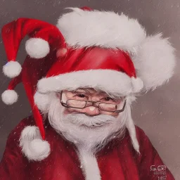 Person Changpeng Zhao, crypto, BUSD, binance, BNB , xmas hat, santa claus, xmas, angry, FUD, fear uncertainty doubt, 8k resolution concept art portrait by Greg Rutkowski