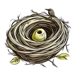 Nest clip art