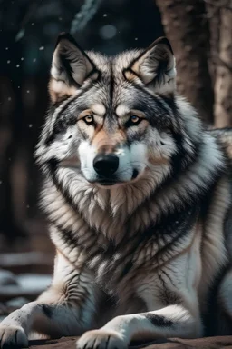 صورة لذئب كاريزما وفخامة ولا في الأحلام