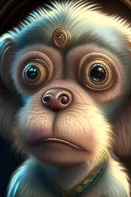 dog monkey hog,insanely detailed, 4k resolution, retroanime style, cute big circular reflective eyes, cinematic smooth, intricate detail , soft smooth lighting, soft pastel colors, painted Renaissance stylestyle